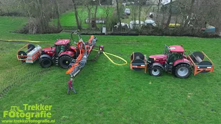 Sleepslangen | Samenwerking BV | Drag-hose | Gülle ausbringen | Case IH | Schouten