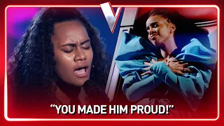 EMOTIONAL Blind Audition brings THE VOICE coaches to tears | Journey #137