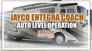 Jayco Entegra Coach Auto Level Operation Video