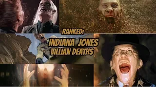 ALL Indiana Jones Villain Deaths RANKED!