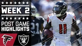 Falcons vs. Raiders | NFL Week 2 Game Highlights