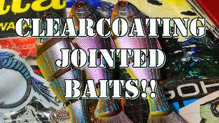 3 Minute Thursday PLUS Bonus Tip: CLEARCOATING JOINTED BAITS! (Featuring the Baby Bull Shad)
