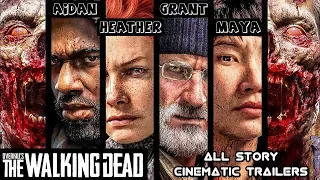 Overkill's The Walking Dead (The Game) All Story Cinematic Trailers | PS4/Xbox One/PC
