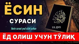 ЁСИН СУРАСИ ЁДЛАШ УЧУН / Yasin surasi. Sura Yosin