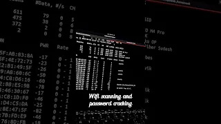 wifi scanning and password cracking || #aircrack-ng #hacker #coding #python #machinelearning #ai