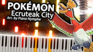 Ecruteak City/Cianwood City - Pokémon G/S/C | Piano Tutorial / Arrangement