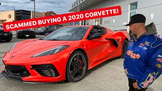 TAKING DELIVERY OF MY 2020 C8 CORVETTE! AND I GOT SCAMMED...