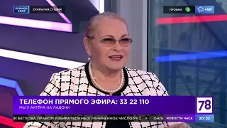 Нина Усатова в передаче "Открытая студия" (08.06.2022)