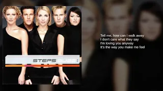 Steps: 04. It's The Way You Make Me Feel (Lyrics)