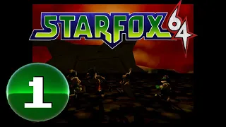 Star Fox 64 [Wii U] -- PART 1 -- Every Medal in Expert Mode