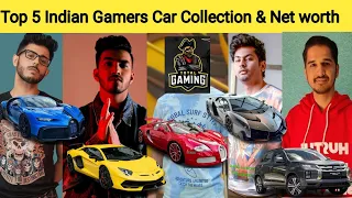 Top 5 Indian Gamers Car Collection & Net worth,Total Gaming,Techno Gamerz,Dynamo Gaming,CarryisLive