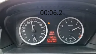 BMW 525i E60 218hp 80-140km/h