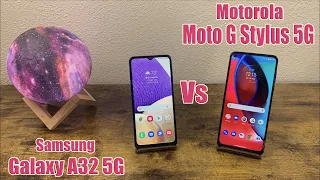 Samsung Galaxy A32 5G vs Motorola Moto G Stylus 5G - Who Will Win?