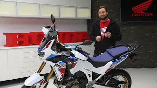 Africa Twin Adventure Sports: Modes de conduite / HSTC / Contrôle du cabrage