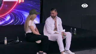 “Pse je kaq i mirë?”/ Romeo dhe Heidi momente romantike në arenën e SuperSport - Big Brother VIP 3