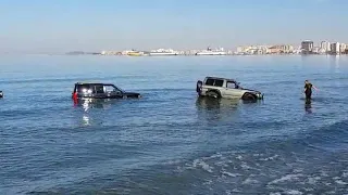 Vlorë/ Gjenden tre makina në det