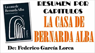 LA CASA DE BERNARDA ALBA, Por Federico García Lorca, Resumen por Actos