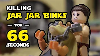 Killing Jar Jar Binks for 66 Seconds (Original Trilogy Edition) | LEGO Star Wars Stop Motion