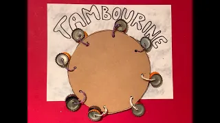 How To Make a Recycled Tambourine