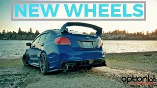 OPTION LAB R716 WHEELS | MICHELIN PILOT SPORT 4S | 2015 SUBARU WRX 2016 2017 2018