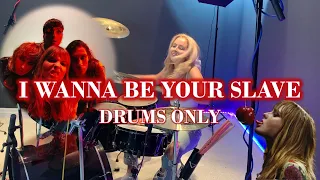 MÅNESKIN - I WANNA BE YOUR SLAVE - DRUMS ONLY - ZOE MCMILLAN