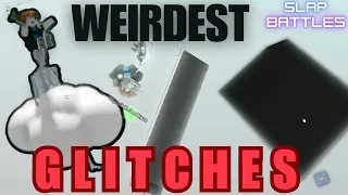 Testing Out 12 of the WEIRDEST GLITCHES | Slap Battles Funny Bugs | Roblox