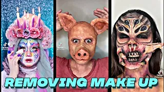 Take Off My Make Up with me... TikTok Compilation ✨| Vlogs from TikTok