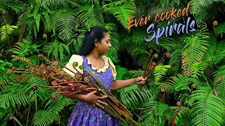 These "Wild Spirals" were surprisingly tasty when they cooked with herbs and spices | Traditional Me