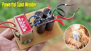 Powerful Spot Welding Machine Make Very Simple | Lithium Battery Welder