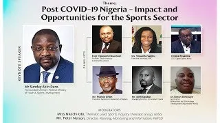 Post COVID-19 Nigeria - Webinar _Impact and Opportunities for the Sports Sector