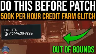 DO GLITCH BEFORE PATCH - 500k CREDITS PER HOUR CREDIT FARM - Starfield Credit Farm