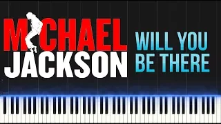 Michael Jackson - Will You be There (Piano Tutorial Synthesia)