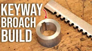 Making A Broach To Cut Keyways