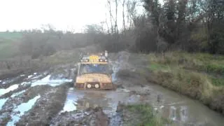 Whaddon Wet Muddy "Before it Rolled Over" Day 25/11/12