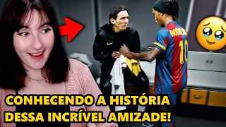 MESSI Era muito TÍMIDO, Então RONALDINHO O AJUDOU | Cátia reage