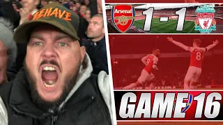 Arsenal 1 vs 1 Liverpool - Maybe Now We Will Get The Respect We Deserve - Matchday Vlog