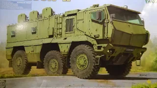 TYPHOON-K KAMAZ от TAKOM. Сборка пластиковой модели бронеавтомобиля Тайфун. Часть 2