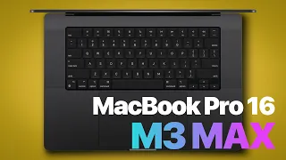 MacBook Pro 16 на M3 Max - привет Ray Tracing!