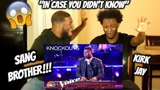 Kirk Jay Astounds Again with "In Case You Didn't Know" - The Voice 2018 Knockouts