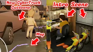 New Map Dropping Cutscene in CyberTruck - Ice Scream 3 Outwitt Mod