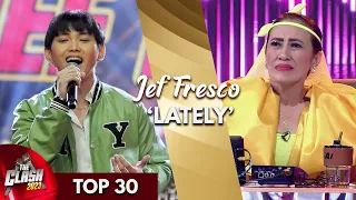 Jef Fresco gives his all in a superb rendition of 'Lately' | The Clash 2023