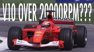 What would a V10 F1 engine sound like above 20K RPM???