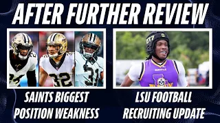 LSU Recruiting Update | Saints Biggest Needs? | LSU-Northwestern Baseball Preview