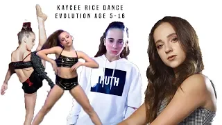 Kaycee Rice: Dance Evolution Age 5-16 *UPDATED*