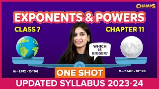 Exponents and Powers | ONE SHOT | Chapter 11 | Class 7 | BYJU'S