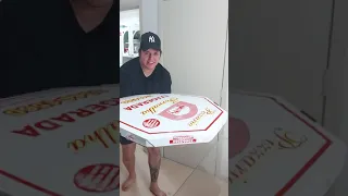 Comprei a maior PIZZA DO MUNDO