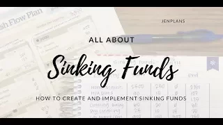 SINKING FUNDS | How to Create and Implement Sinking Funds