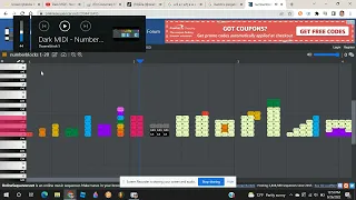 I Made 1-20 in Online Sequencer!