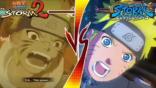 Sasuke Boss Fight Comparison-Naruto Storm 2 VS Naruto Storm Connections (Updated)