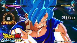 *NEW* SPARKING ZERO FULL GAMEPLAY MATCH! - Dragon Ball Sparking Zero - New Goku VS Vegeta Beam Clash